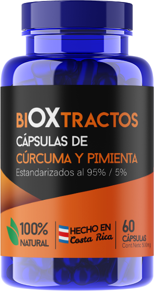 Cápsulas de Cúrcuma y Pimienta (60 uds)